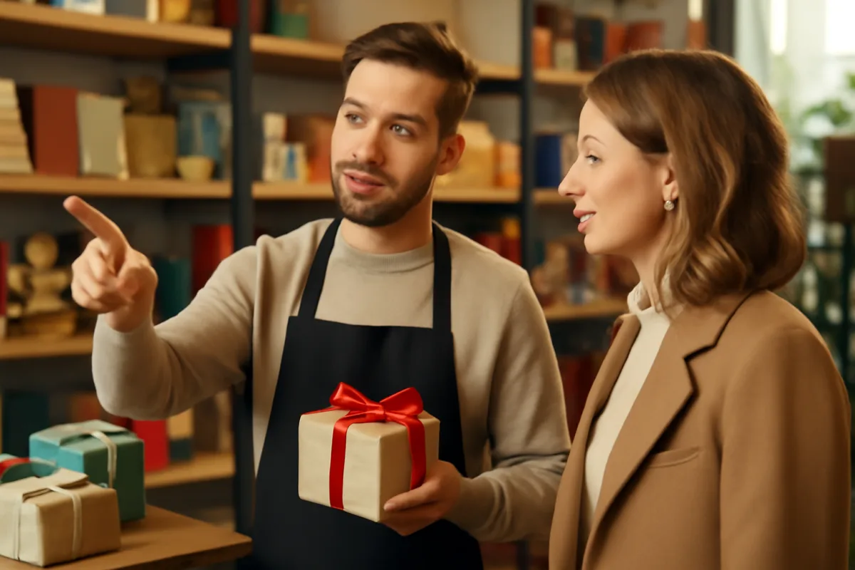Orari negozi di articoli regalo: la fascia per consigli personalizzati dagli addetti