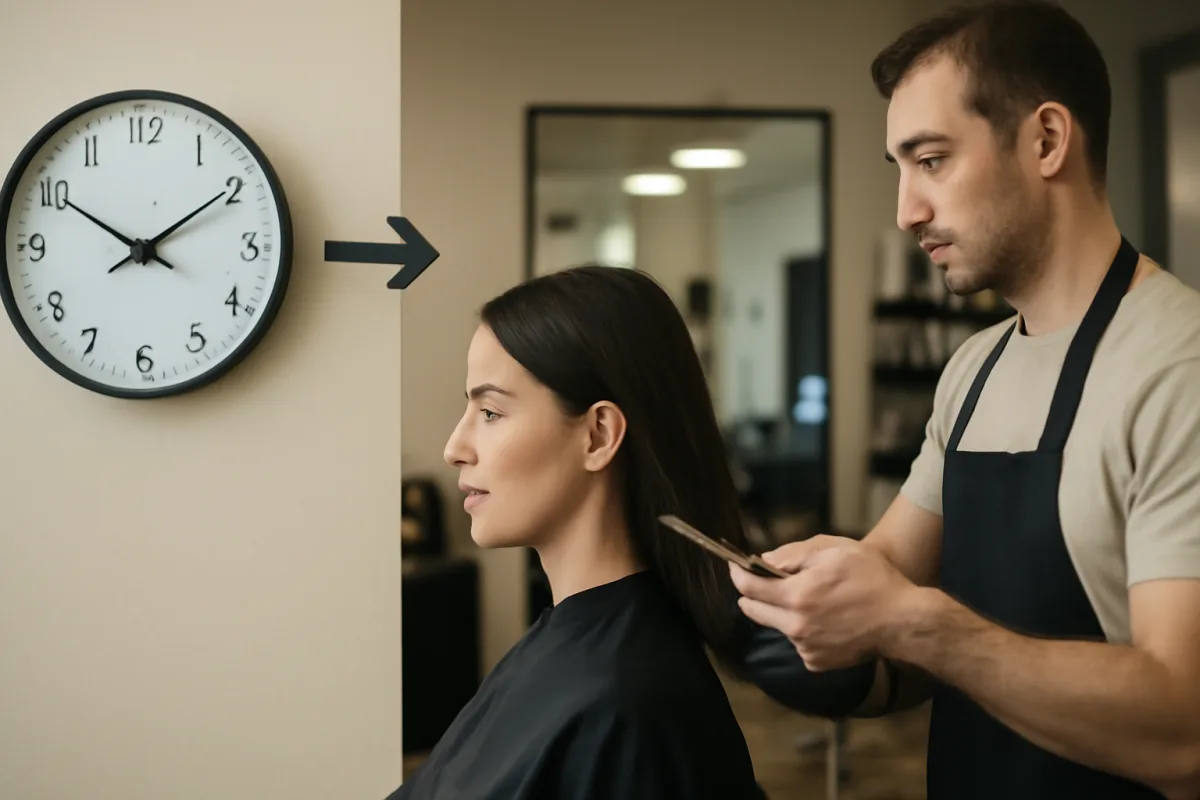 Parrucchieri con orario flessibile: trova la fascia in cui risparmi tempo